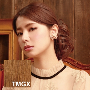 プリシラ プリシラ ロープ ラウンド カール 耐熱 ミックスアッシュゴールド VO-60-TMGX