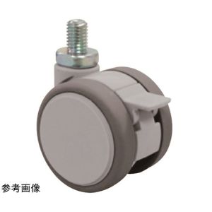 東海キャスター 東海キャスター F050N12S ねじ込み双輪キャスター 50径 自在S付 M12x1.75