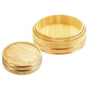 雅漆工芸 雅漆工芸 木製 銅箍 飯台 サワラ材 42cm