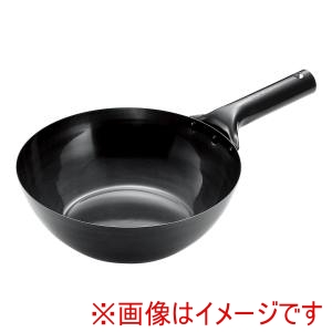 サミット工業 サミット工業 炒める鍋 鉄なべ 北京鍋 27cm IH対応