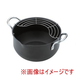 サミット工業 サミット工業 鉄なべ流 たっぷり 深型 揚げ鍋 20cm SMT-2 IH対応