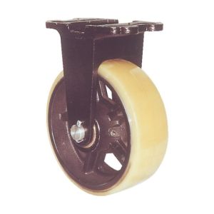 ヨドノ ヨドノ MUHA-MK250X90 鋳物重量用キャスター 許容荷重1225 取付穴径15mm