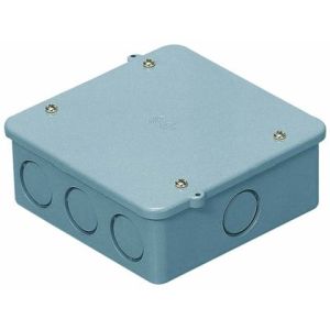 未来工業 ミライ 未来工業 PVK-ALN PVKボックス 大形四角浅型 ノック付き グレー