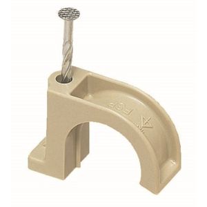 未来工業 ミライ 未来工業 FSP-22S PF管ステップル スクリュー釘付 適合管:PF単層波付管22 ベージュ