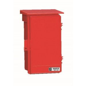 未来工業 ミライ 未来工業 WB-1AR ウオルボックス 屋根付 タテ型 危険シール付 有効フカサ90 256ｘ160ｘ130