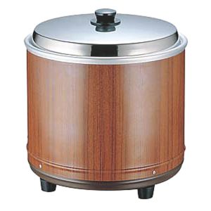 熱研 熱研 NV-25 電気びつ エ バーホット すしシャリ用  木目 メーカー直送 代引不可 北海道沖縄離島不可
