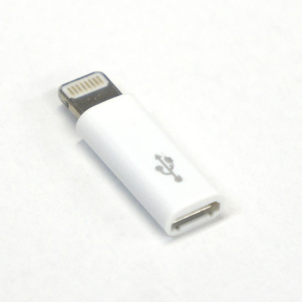  充電/通信用 Libra LBR-m2L micro-Lightning変換アダプタ