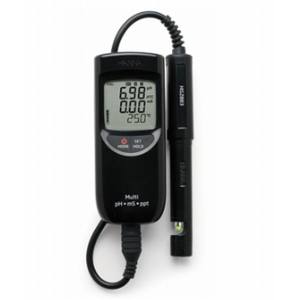 ハンナ インスツルメンツ HANNA Instruments ハンナ HI 991300D pH EC TDS ℃ ポータブル多機能計1mケーブル