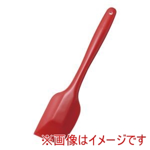 イイヅカ イイヅカ シリコン ニュークリーンヘラ 小 255x55 赤