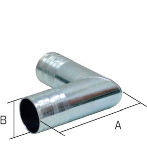 岩崎製作所 岩崎製作所 50LHN050SS 鉄製 配管継手 L型ホースニップル 両端タケノコ 