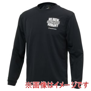ブラックナイト Black knight ブラックナイト T-5201U ユニ ドライロングTシャツ ブラック XS