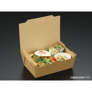 パックスタイル パックスタイル 弁当容器 KMランチボックス 未晒 M【weeco】 1ケース(100) 00609133 メーカー直送 法人限定 代引不可 北海道沖縄離島不可
