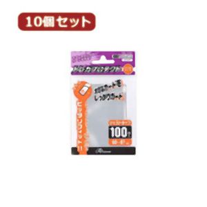 アンサー Answer アンサー スモールサイズカード用トレカプロテクト ジャストタイプ クリア 10個セット ANS-TC001