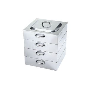 神子島製作所 kagoshima 神子島製作所 PE 電磁調理器 角蒸器 3段 45cm 角型蒸器（IH対応）