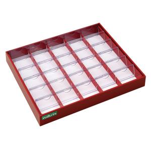 アズワン AS ONE アズワン 0-1032-04 散薬用トレー 30人用 レッド