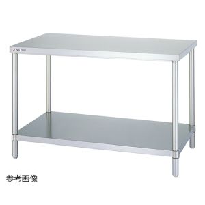 アズワン AS ONE アズワン 静音ステンレス作業台 幅900×奥行600×高さ800mm 1-5932-25 WB-9060SI メーカー直送 代引不可 沖縄離島不可 受注生産