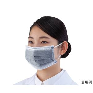 アズワン AS ONE アズワン 4-2081-01 低発塵活性炭マスク 4層タイプ レギュラー 50枚入 