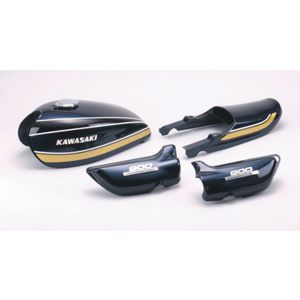 ピーエムシー PMC PMC 82-36050-2 ペイント済外装4点セット 16Lタンク Z1/Z2 玉虫ブルー ピーエムシー