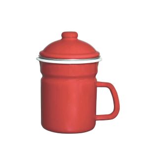 豊琺瑯 豊琺瑯 Pure ホーロー オイルポット レッド PU-2317-RD