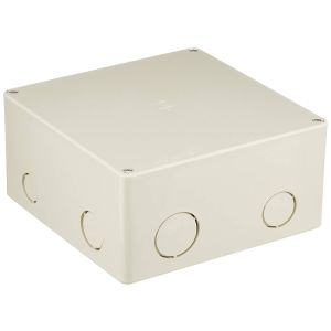未来工業 ミライ 未来工業 PVP-2010NJ プールボックス 正方形 ノック付き 200×200×100 ベージュ