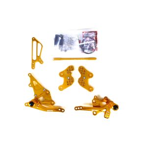 ベビーフェイス BabyFace ベビーフェイス 002-H008GD バックステップ/ゴールド 7P CBR600RR 03-06