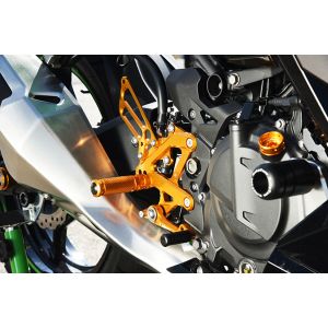 ベビーフェイス BabyFace ベビーフェイス 002-K034BK バックステップキット ブラック Ninja250/400 18-