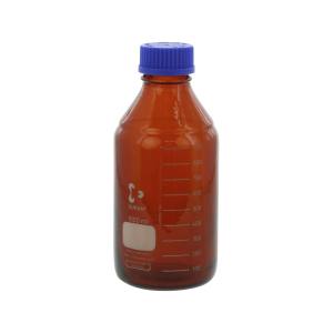 柴田科学 SIBATA 柴田科学 017290-1000A ねじ口びん セーフティコート 茶褐色 青キャップ付 1L メーカー直送 代引不可 北海道沖縄離島不可