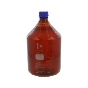 柴田科学 SIBATA 柴田科学 017290-5000 ねじ口びん セーフティコート 茶褐色 青キャップ付 5L メーカー直送 代引不可 北海道沖縄離島不可