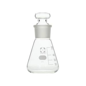 柴田科学 SIBATA 柴田科学 010330-050A 共栓三角フラスコ 50mL メーカー直送 代引不可 北海道沖縄離島不可
