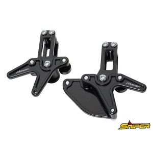 スナイパー SNIPER スナイパー SP0151BK レーシングスタンドフック 黒 スプロケットガード付 GROM JC92/ダックス125(22-) JB04