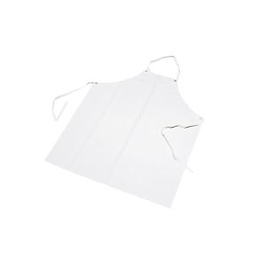 エムテートリマツ MTI MT ゴム製 胸付 エプロン 白 Mサイズ エムテートリマツ