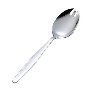 エムテートリマツ MTI エムテートリマツ 松印 18-0 給食用 先割スプーン 150mm 穴無