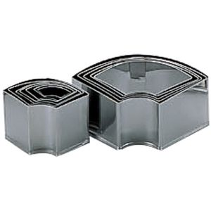 エムテートリマツ MTI MT 18-8 パテ抜型 末広 扇 12pcsセット エムテートリマツ