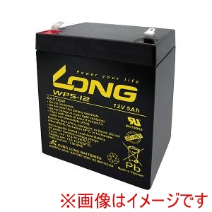 LONG BATTERY LONG BATTERY WP5-12 制御弁式鉛蓄電池 UPS･非常電源用バッテリー メーカー直送 代引不可 北海道沖縄離島不可