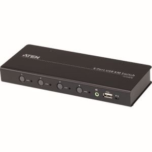 ATENジャパン ATENジャパン CS724KM 4ポートUSBマルチスクリーンコントロールKMスイッチ