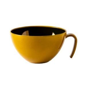 アサヒ興洋 アサヒ興洋 スープカップ レトロアンバー内墨 AZ25-90