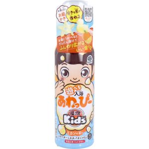 アース製薬 EARTH アース製薬 温泡 ONPO Kids 遊べる入浴 あわっぴー ミカンの香り ふんわり黄色の泡 160mL