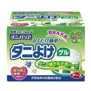 アース製薬 EARTH アース ナチュラス 天然由来成分のダニよけゲル ボタニカルハーブの香り 110g 235114