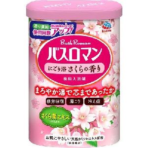 アース製薬 EARTH アース バスロマン にごり浴 サクラ 600g