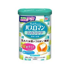 アース製薬 EARTH アース バスロマン スキンケア Wセラミド 600g