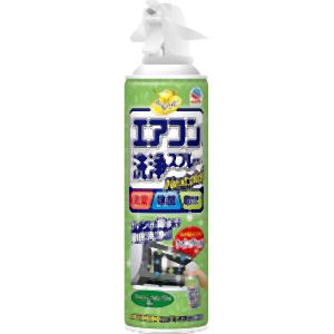 アース製薬 EARTH アース らくハピ エアコン洗浄スプレー Nextplus フレッシュフォレストの香り 688613