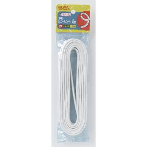 朝日電器 エルパ ELPA エルパ VFF-4LH W 1.25コード 4M ELPA 朝日電器