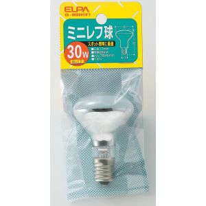 朝日電器 エルパ ELPA エルパ G-90H ミニレフ球30W ELPA 朝日電器