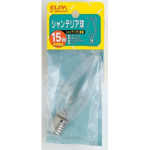 朝日電器 エルパ ELPA エルパ G-64H C シャンデリアE17 ELPA 朝日電器