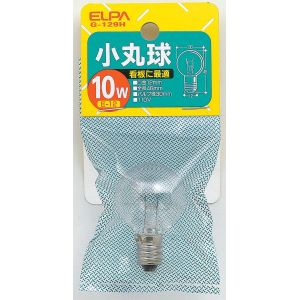 朝日電器 エルパ ELPA エルパ G-129H 小丸球 ELPA 朝日電器