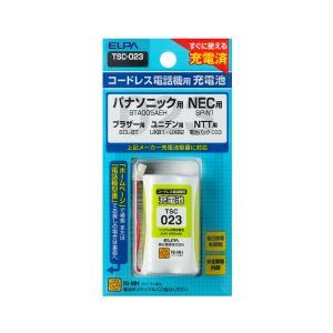 朝日電器 エルパ ELPA エルパ TSC-023 電話機用充電池 ELPA 朝日電器