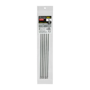 朝日電器 エルパ ELPA エルパ KBNS-S300005 316ステンレスバンド 300mm 5本入 ELPA 朝日電器