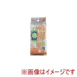 アイセン aisen アイセン 泡だつ スポンジ ネット グリーン KS313