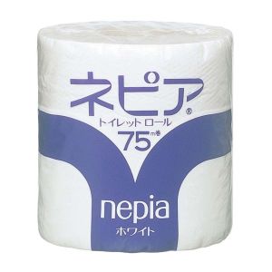 王子ネピア 王子ネピア ネピア 1ロール シングル 75m 1ケース80個入