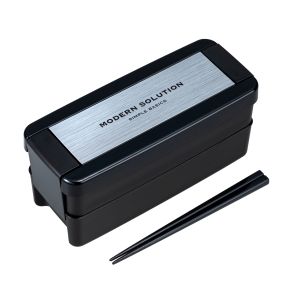 岩崎工業 IWASAKI ラストロウェア イージーケアランチボックス 2段 B-1488 HN Lustroware